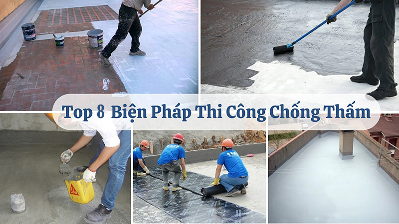 Dịch vụ Sửa chữa chống thấm công trình dân dụng và công nghiệp